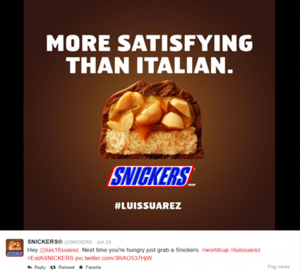 Snickers Advert