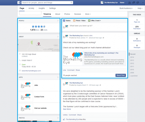 Facebook Timeline